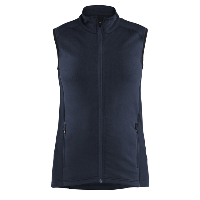 FLEECEVÄST 4746 2539 STRIKER DAM MÖRK MARINBLÅ M | Beijerbygg Byggmaterial